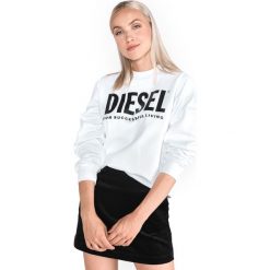 Diesel F-Ang Bluza Biały. Białe bluzy damskie Diesel, m, z nadrukiem, z bawełny, bez rękawów, bez kaptura. Za 392,95 zł.