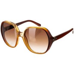 Chloé Damskie Brązowe Okulary Przeciwsłoneczne. Pomarańczowe okulary przeciwsłoneczne damskie Chloé. Za 609,00 zł.