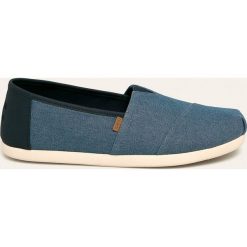 Toms - Espadryle Classic. Szare espadryle męskie Toms, bez wzorów, z materiału. W wyprzedaży za 219,90 zł.