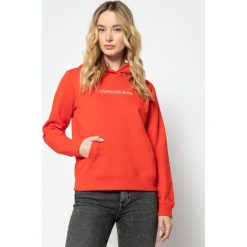 Bluza Calvin Klein Jeans Terry J20J213380. Czarne bluzy damskie Calvin Klein Jeans, m, bez wzorów, z bawełny, bez rękawów, bez kaptura. W wyprzedaży za 339,00 zł.