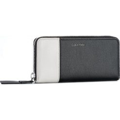 Portfele damskie: Duży Portfel Damski CALVIN KLEIN BLACK LABEL – Urban Large Zip Arou K60K603814 001