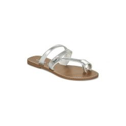 Japonki LPB Shoes TEXANE. Szare klapki damskie marki LPB Shoes, bez wzorów, bez obcasa. Za 99,00 zł.