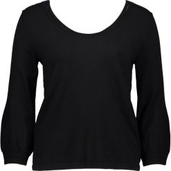 Sweter w kolorze czarnym. Czarne swetry damskie Benetton, xs, bez wzorów, bez rękawów, bez kaptura. W wyprzedaży za 64,95 zł.