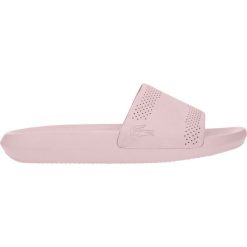 Lacoste Klapki Damskie Croco Slide119 1 CFA Pink. Różowe klapki damskie Lacoste, bez wzorów, bez obcasa. Za 126,65 zł.