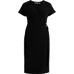 Sukienki: Dorothy Perkins Petite RING WRAP DRESS Sukienka letnia black