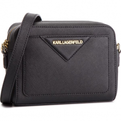 Torebka KARL LAGERFELD - 86KW3005 Black/Gold 997. Czarne torebki klasyczne damskie marki KARL LAGERFELD, ze skóry. Za 879,00 zł.