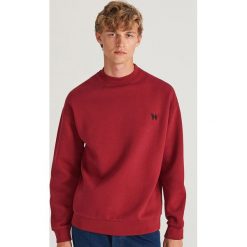 Bluza z bawełny organicznej - Czerwony. Czerwone bluzy męskie Reserved, s, bez wzorów, z bawełny, bez kołnierzyka, bez rękawów, bez kaptura. Za 99,99 zł.