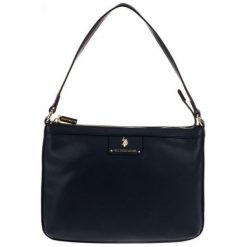 U.S. POLO ASSN. torebka damska Palm Beach, ciemnoniebieski. Niebieskie torebki klasyczne damskie U.S. Polo Assn., bez wzorów, ze skóry, eleganckie, bez dodatków. Za 339,00 zł.
