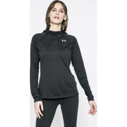 Under Armour - Bluza Tech LS Hood 2.0. Czarne bluzy sportowe damskie marki Under Armour, s, z poliesteru, z kapturem. W wyprzedaży za 139,90 zł.