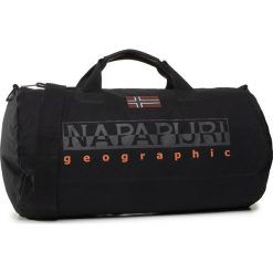 Torba NAPAPIJRI - Bering El NP000IY40 Black 411. Czarne torby podróżne Napapijri, bez wzorów, z materiału. W wyprzedaży za 359,00 zł.
