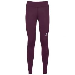 Odlo Spodnie damskie Tights SLIQ bordowe r. S (349231/30305/S). Czerwone spodnie sportowe damskie marki Odlo, s. Za 152,44 zł.
