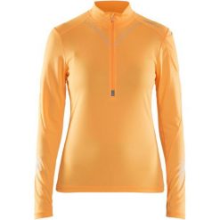 Craft Bluza Termoaktywna Brilliant 2.0 Orange M. Pomarańczowe bluzy damskie Craft, s, bez wzorów, z materiału, bez rękawów, bez kaptura, do biegania. Za 159,00 zł.