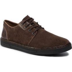Półbuty RIEKER - B4942-25 Brown. Pomarańczowe półbuty męskie Rieker, na co dzień, bez wzorów, ze skóry, klasyczne, bez zapięcia. Za 279,00 zł.