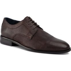 Półbuty JOOP! - Kleitos 4140004638 Dark Brown 702. Pomarańczowe buty wizytowe męskie JOOP!, ze skóry, bez zapięcia. W wyprzedaży za 389,00 zł.