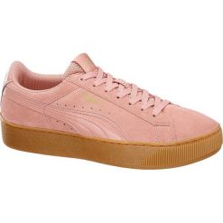 Buty sportowe damskie: buty damskie Puma Vikky Platform Puma różowe