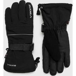 Viking - Rękawiczki. Czarne rękawiczki męskie Viking, z dzianiny. Za 119,90 zł.