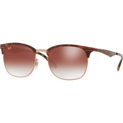 Ray-Ban - Okulary. Pomarańczowe okulary przeciwsłoneczne damskie marki Ray-Ban, owalne. Za 629,90 zł.