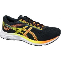 Buty biegowe Asics Gel-Excite 6 M 1011A165-006. Czarne buty sportowe męskie Asics, ze skóry, na sznurówki, do biegania. W wyprzedaży za 339,00 zł.