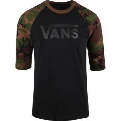 Vans T-Shirt Męski Vans Classic Ragl Czarny/Moro Xl. Czarne koszulki sportowe męskie marki Vans, xl, z nadrukiem, z bawełny. W wyprzedaży za 116,16 zł.