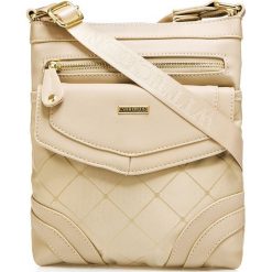 Torba 29-4L-202-9. Szare listonoszki damskie marki Wittchen, w paski, klasyczne, bez dodatków. Za 99,00 zł.