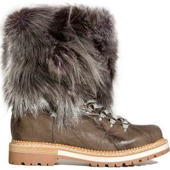 Buty MONTELLIANA SEICENTO. Szare buty trekkingowe damskie Montelliana, na zimę. Za 2900,00 zł.