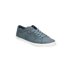 Buty Levis 225826. Niebieskie trampki męskie Levi's®, bez wzorów, bez zapięcia. Za 263,33 zł.