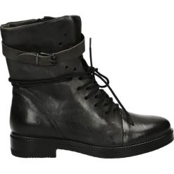 Botki - 476002FY NERO. Brązowe botki damskie skórzane marki Venezia. Za 479,00 zł.