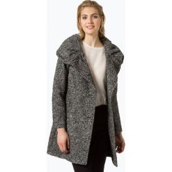 Comma - Płaszcz damski z dodatkiem alpaki, czarny. Czarne płaszcze damskie comma, bez wzorów, eleganckie. Za 699,95 zł.