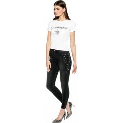 Jeansy ze zdobieniem L'AF DIXI. Czarne jeansy damskie L’AF, l, z jeansu. Za 339,00 zł.