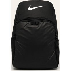 Nike - Plecak. Czarne plecaki damskie Nike, z nadrukiem, z poliesteru. Za 169,90 zł.