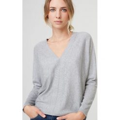 Rodier Sweter Damski 40 Szary. Szare swetry damskie Rodier, bez wzorów, z długim rękawem, długie, bez kaptura. W wyprzedaży za 219,00 zł.