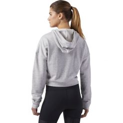 Bluzy damskie: bluza sportowa damska REEBOK CROPPED HOODIE / CY6128