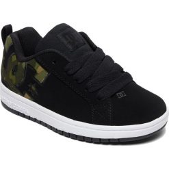 DC tenisówki chłopięce Court Graffik Se 36 czarne. Czarne buty chłopięce sportowe DC, na sznurówki. Za 242,00 zł.