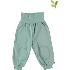 Spodnie niemowlęce: Spodnie w kolorze zielonym