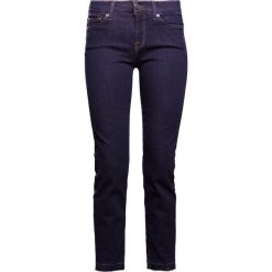 7 for all mankind MID RISE ROXANNE UNROLLED Jeansy Slim Fit raw indigo. Niebieskie jeansy damskie relaxed fit marki 7 for all mankind, z bawełny. Za 799,00 zł.