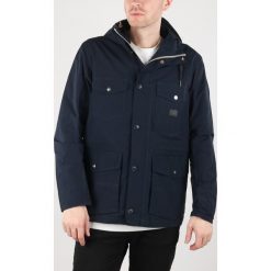 Lee Kurtka Niebieski. Niebieskie płaszcze męskie Lee, xl, bez wzorów, z bawełny. Za 740,95 zł.