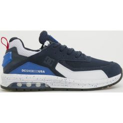 DC - Buty Vandium Se. Niebieskie buty sportowe męskie DC, ze skóry, na sznurówki. W wyprzedaży za 299,90 zł.