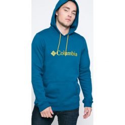 Columbia - Bluza Basic Logo II Hoodie. Niebieskie bluzy męskie marki Columbia, s, z nadrukiem, z bawełny, z kapturem. W wyprzedaży za 199,90 zł.
