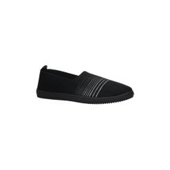 Trampki i tenisówki damskie: Buty do tenisa Casu Czarne tenisówki slip on BA42-1
