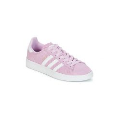 Buty Dziecko adidas CAMPUS J. Różowe trampki dziewczęce Adidas, bez wzorów, bez zapięcia. Za 216,80 zł.