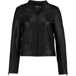 Kurtki damskie: Selected Femme SFHANNAH Kurtka skórzana black