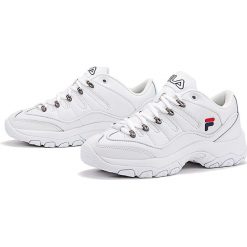 FILA STRADA HIKER > 1010725-1FG. Białe sneakersy męskie Fila, bez zapięcia. W wyprzedaży za 249,99 zł.