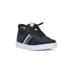 Buty Nero Giardini MP NERO GIARDINI HOLD BLU. Niebieskie trampki męskie marki Nero Giardini MP, bez wzorów, bez zapięcia. Za 677,84 zł.