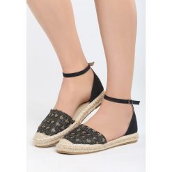 Tomsy damskie: Czarne Espadryle Navajo