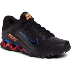 Buty NIKE - Reax 8 Tr 616272 004 Black/Black/Total Orange. Czarne buty sportowe męskie Nike, ze skóry, bez zapięcia, na fitness i siłownię. Za 359,00 zł.