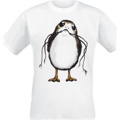 T-shirty męskie z nadrukiem: Star Wars Episode 8 – Die letzten Jedi – Big Porg T-Shirt biały