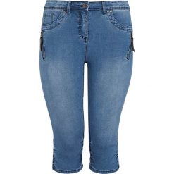 Zhenzi Rybaczki Curve denim blue female niebieski 44. Niebieskie rybaczki damskie Zhenzi, bez wzorów, z denimu. W wyprzedaży za 249,00 zł.