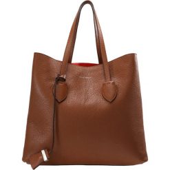 Shopper bag damskie: Coccinelle CELENE SHOPPER GRANA Torba na zakupy brule/coquelico