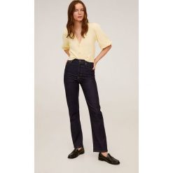 Mango - Sweter Tintin. Żółte swetry damskie Mango, s, bez wzorów, z poliesteru, bez rękawów, bez kaptura. W wyprzedaży za 111,90 zł.