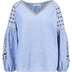 Replay Tunika light blue. Niebieskie bluzki damskie marki Replay, xxs, bez wzorów, z bawełny, bez kołnierzyka, bez rękawów. Za 509,00 zł.
